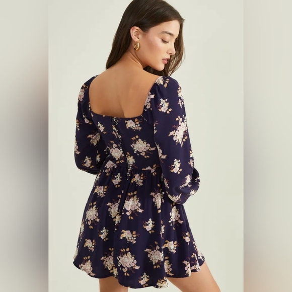 Jasper Tie Front Dress From Altar'd State NWT - Picture 2 of 14